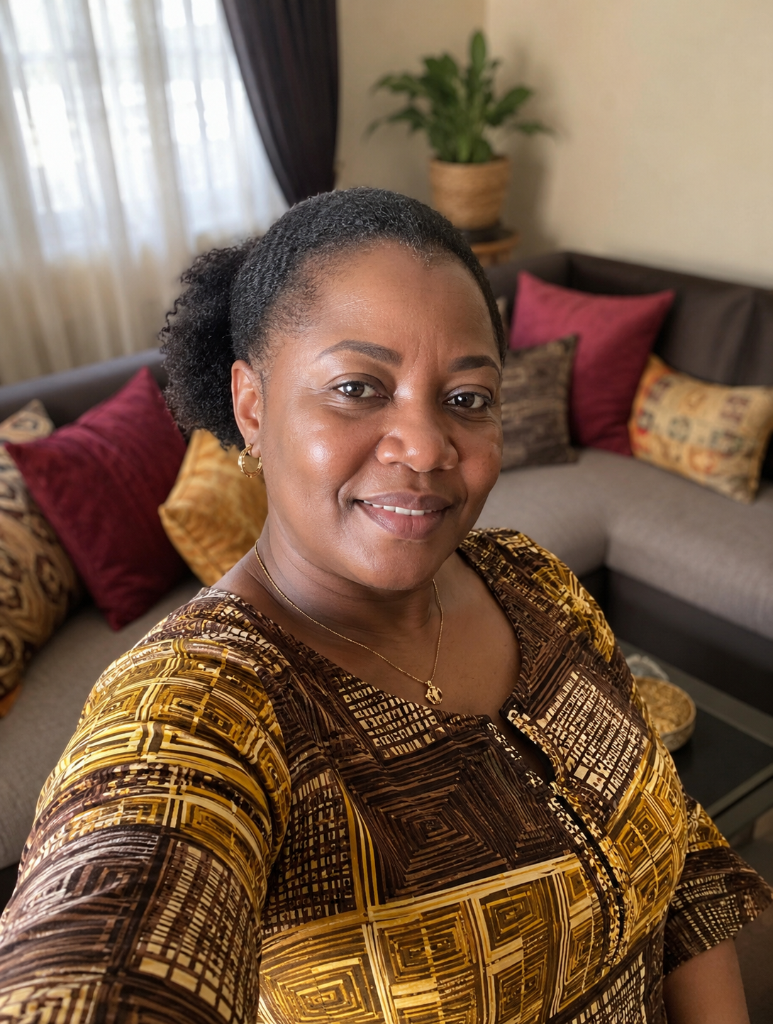 Adaeze, a Nigerian woman sharing her health journey