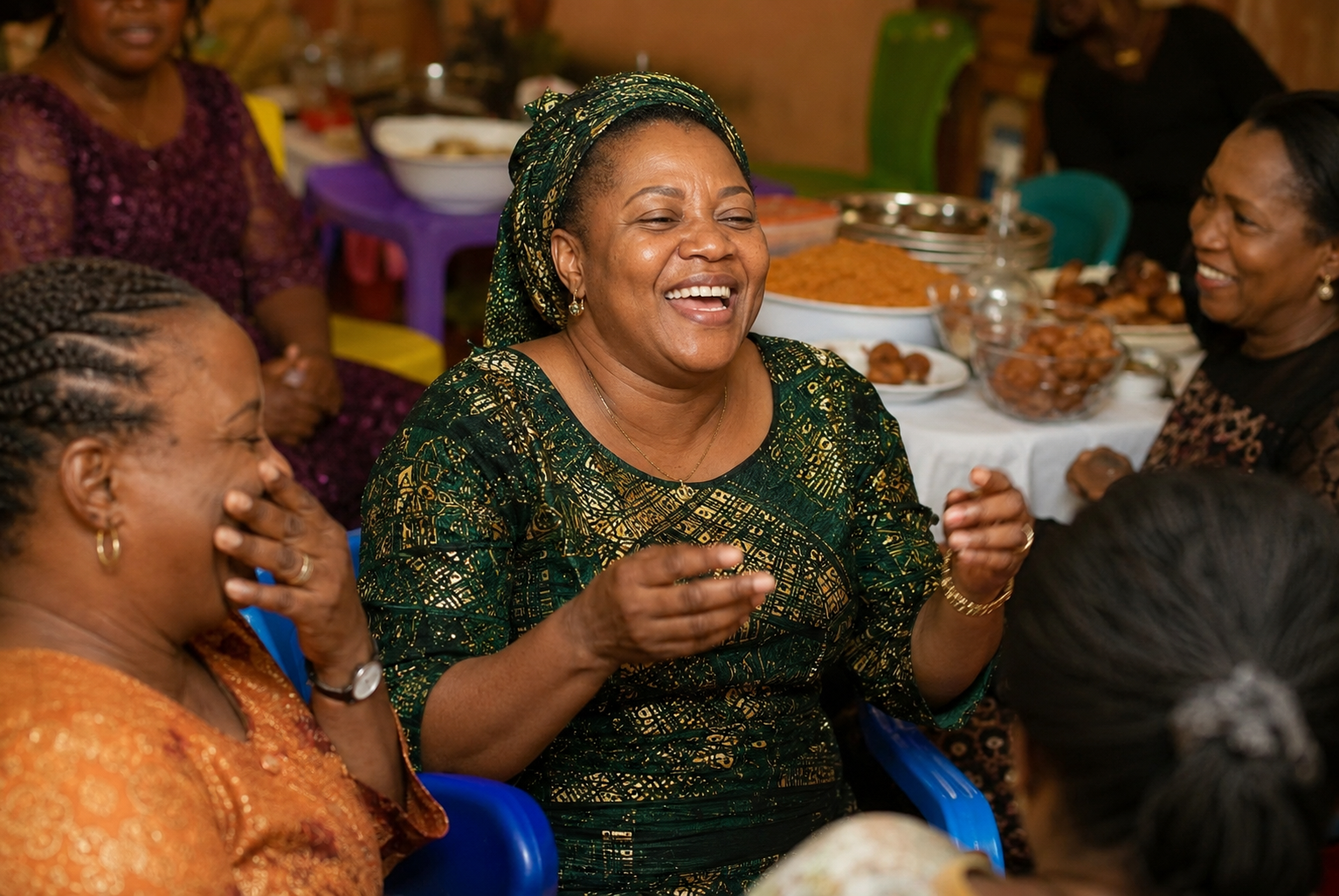 Adaeze in her kitchen, personal photo