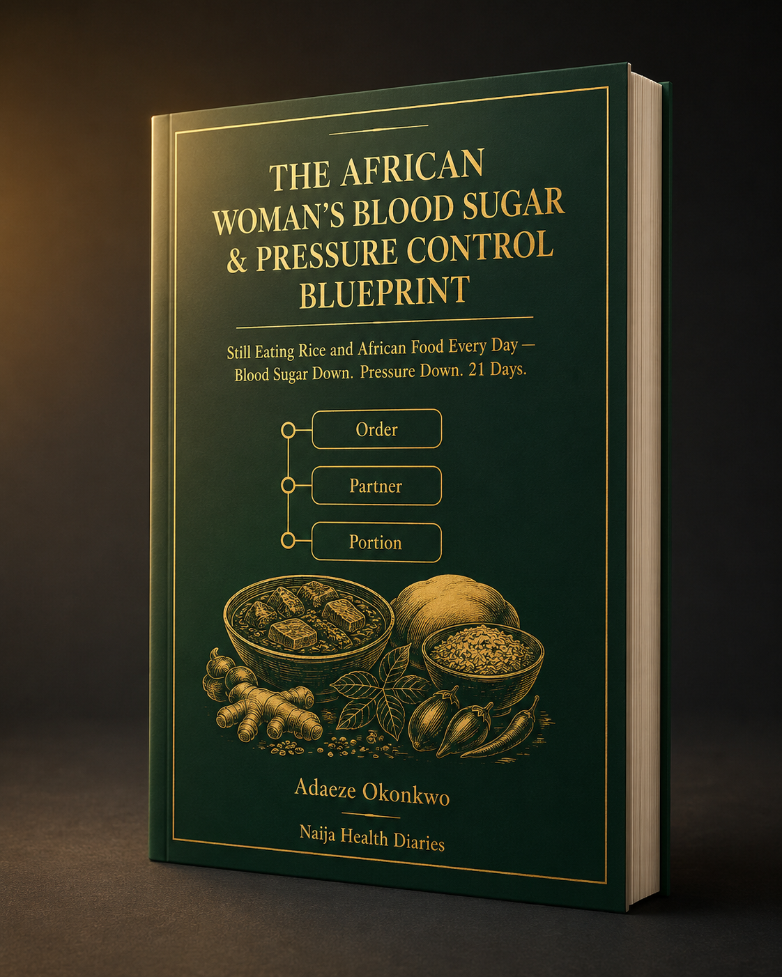 The African Woman's Blood Sugar and Pressure Control Blueprint - PDF Cover
