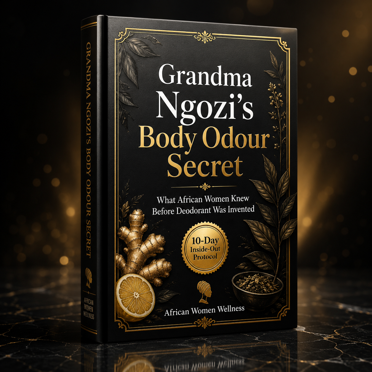 Grandma Ngozi's Body Odour Secret 3D Mockup